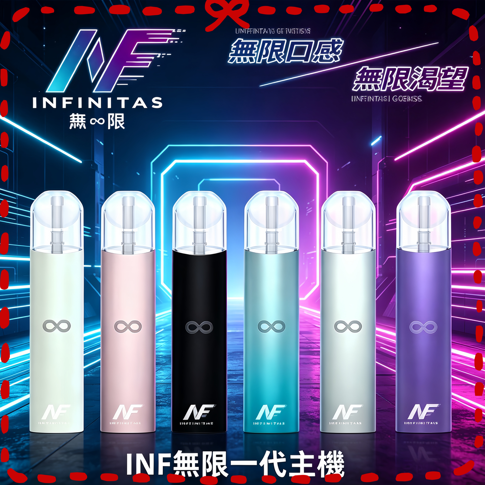 INF無限一代主機-scaled-1.png INF主機高光鏡面電子煙通用一代:圖片 1